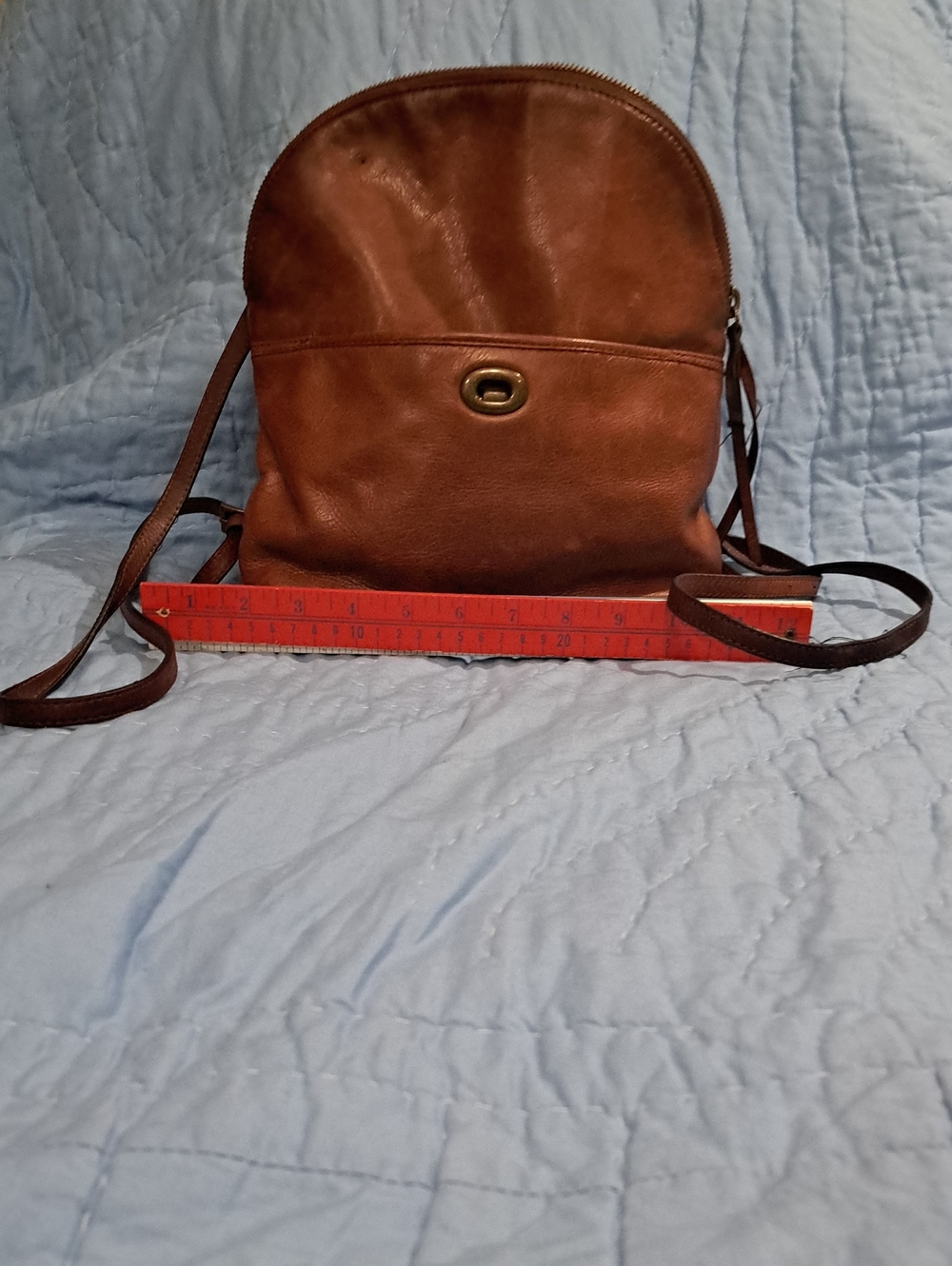 Margot NELew York Brown Leather Backpack